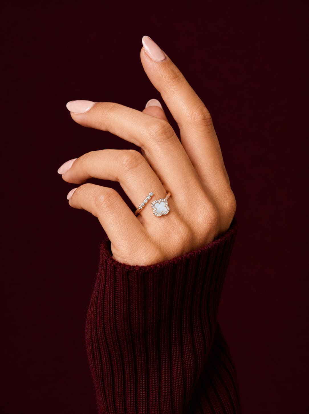 Pink Eclipse Ring